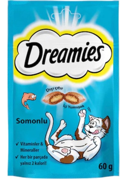 Somonlu Kedi Ödül Maması 60 gr 24 Adet Tek Ebat