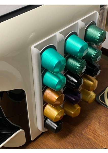 Tüm Nespreso Makineleri Için Kapsül Tutucu Düzenleyici