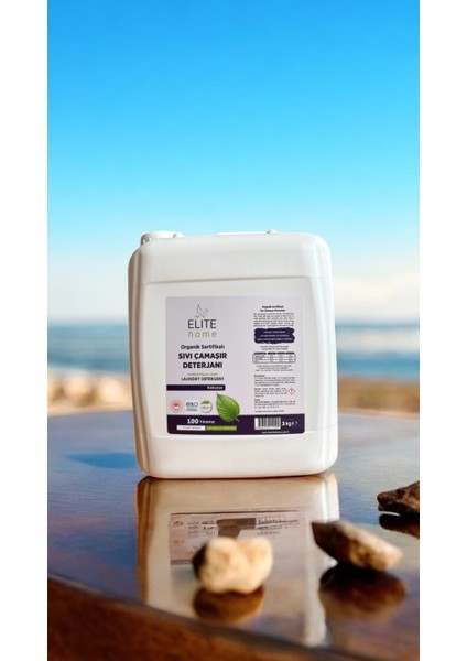 Organik Sertifikalı Sıvı Çamaşır Deterjanı 3 kg