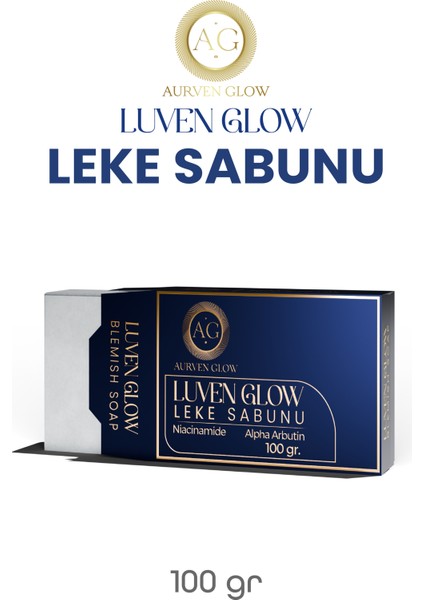 Luven Glow Cilt Tonunu Eşitleyen Leke Karşıtı ve Canlandırıcı Sabun