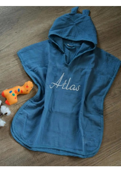 Bebek Havlusu Müslin Panço Kişiye Özel Isimli Juno Panço 1 Yaşa Kadar Uygun modelleri