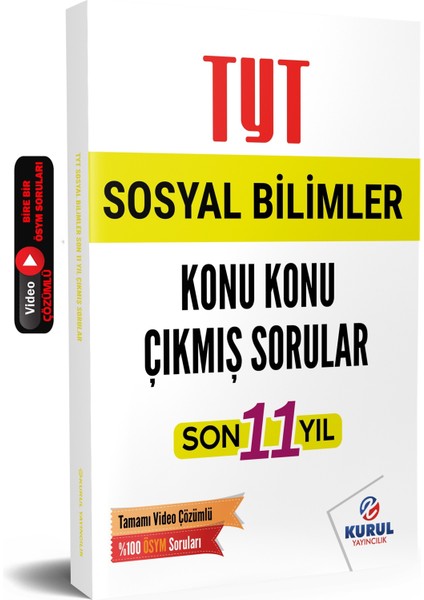 2025 Tyt Sosyal Bilimler Son 11 Yıl Çıkmış Sorular Video Çözümlü