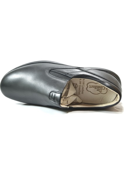 Dr. Comfort 10012 Siyah Hakiki Deri Ortopedik Erkek Şeker Ayakkabı indirimleri