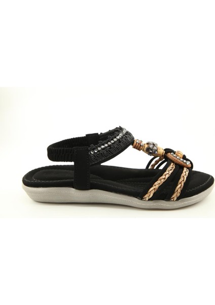 Guja 25Y129-2 Siyah Çocuk Sandalet