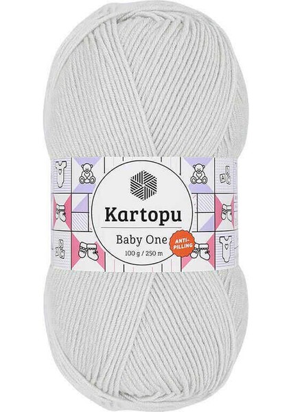 Baby One 5 Adet K993 Gümüş Gri