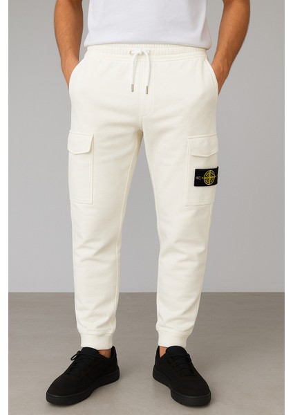 Stone Island Eşofman Altı Beyaz