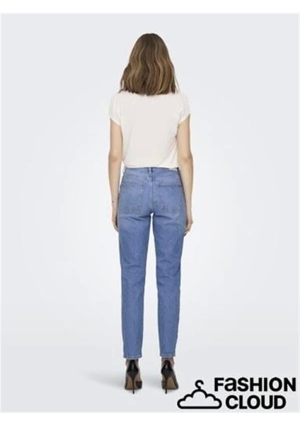 Mom Jean Yırtık Jean Kot Pantolon modelleri