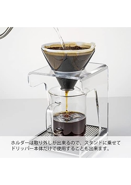 V60 Dripper Mugen, Kahve Damlatıcı, Plastik