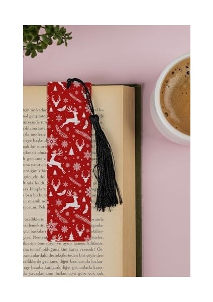 Yılbaşı Temalı Kitap Ayracı