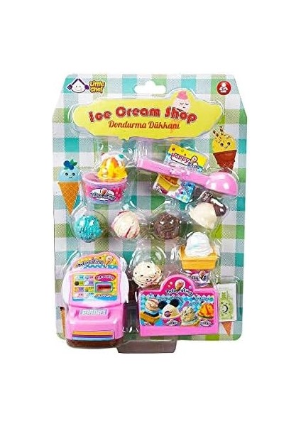 02082 Sun-Rst-Lch-Dondurma Dükkanı 12prç.Krtl. fiyatları