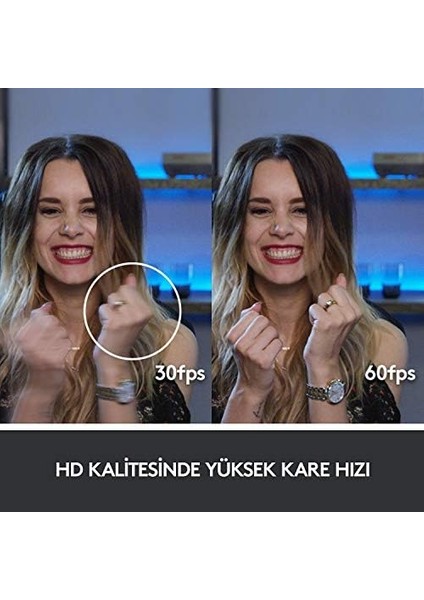 Standlı C922 Pro Web Kamerası, Full Hd 1080P, 78° Görüş Alanı, Otomatik Odaklama, Pozlama Telafisi, H.264 Sıkıştırma, USB Bağlantısı, Obs, Xsplit Vb. Üzerinden Akış Için - Siyah