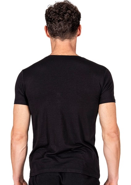 Özkan 11143 Erkek V Yaka Pamuklu Modal Esnek Rahat Kısa Kollu Tişört Fanila fiyatları