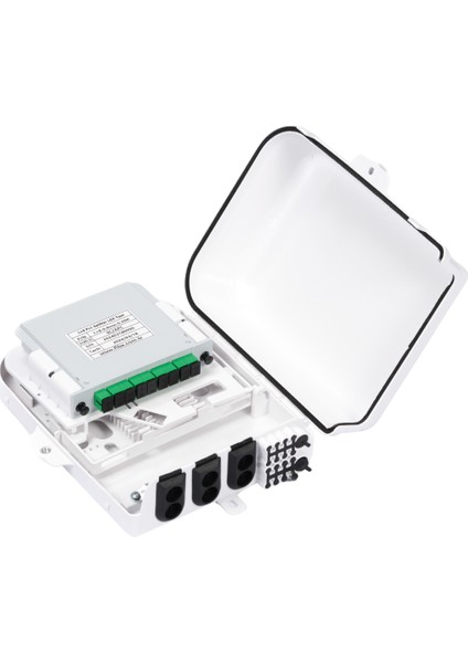 8 Port Ftth, Gpon Fiber Optik Sonlandırma Kutusu – Sc/apc, Sc/upc Uyumlu, Konnektörsüz "boş" , Kaset Tipi Splitter Desteği