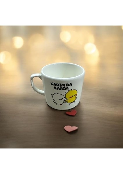 Yapımı Seramik Mug Kupa, 200 Ml, Özel Kabartmalı, El Işçiliği, Iznik Sanatının Muhteşem Örneği, Özel El Işçiliğiyle Evinize Sanat Katın (Karımda Karım)