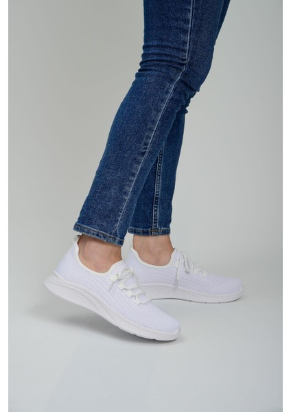 Orthopedix Kadın Sneakers Triko Spor Ayakkabı QR25300