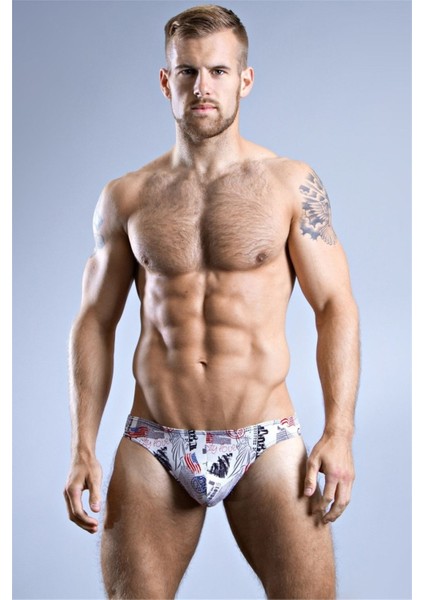 Doreanse Desenli Modal Erkek Slip 1399