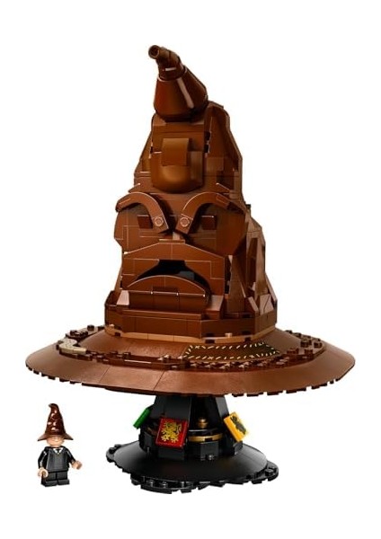Harry Potter Konuşan Seçmen Şapka 76429 - Yetişkin Harry Potter Hayranları Için Koleksiyonluk Yaratıcı Model Yapım Seti (561 Parça)