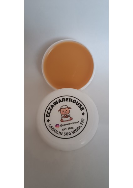 LANOLİN (WOOL FAT) Anhidrat Pişik ve Catlak Kremi 50 ml