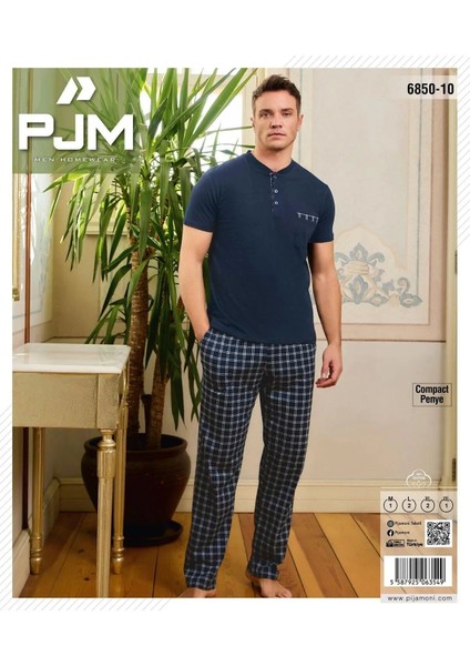 Erkek Kısa Kollu Pijama Takımı