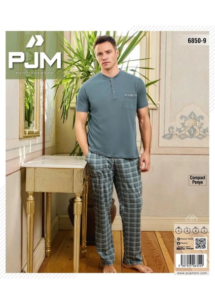 Erkek Kısa Kollu Pijama Takımı