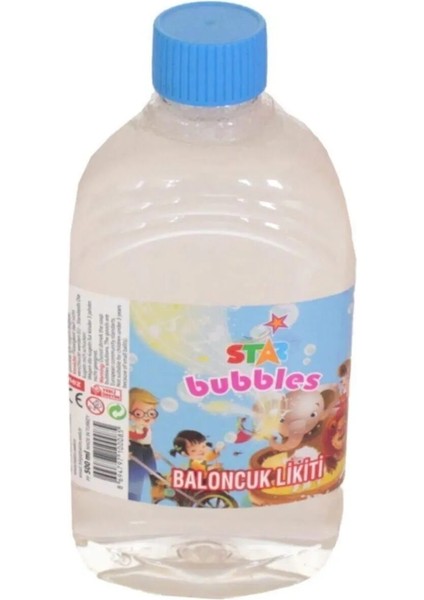 Pilli Köpük Tabanca ( 23 Delikli) - Mavi / Köpük Baloncuk Likiti 500 ml fiyatları
