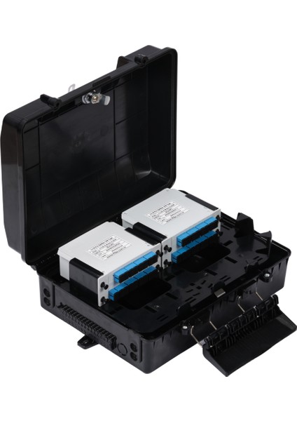 32 Port Duvar Tipi Fiber Optik Dağıtım Kutusu – Kaset Tipi Splitter Uyumlu, %100 Yerli Üretim
