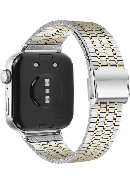 Huawei Watch Fit 4 & Watch Fit 4 Pro Uyumlu Kordon A+Kalite Metal Paslanmaz Ayarlanabilir Kordon fiyatları