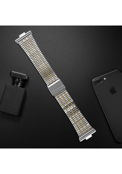 Huawei Watch Fit 4 & Watch Fit 4 Pro Uyumlu Kordon A+Kalite Metal Paslanmaz Ayarlanabilir Kordon fırsatları