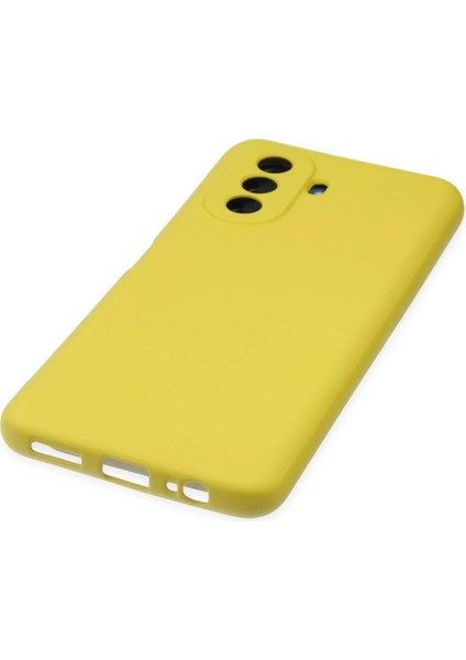 Huawei Nova Y70 Kılıf Nano Içi Kadife Silikon - Sarı Dpmah fırsatları