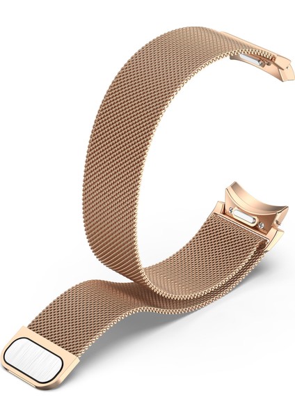Samsung Galaxy Watch 4/5/6/7/fe/40/44/classic/42/43/46/47 Uyumlu Kordon A+Kalite Metal Hasır Kordon