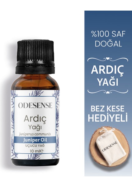 Ardıç Uçucu Yağı 10 ml %100 Doğal ve Saf Içerik Damlalıklı Kapaklı Şişe Difüzör Buhurdanlık Uygun