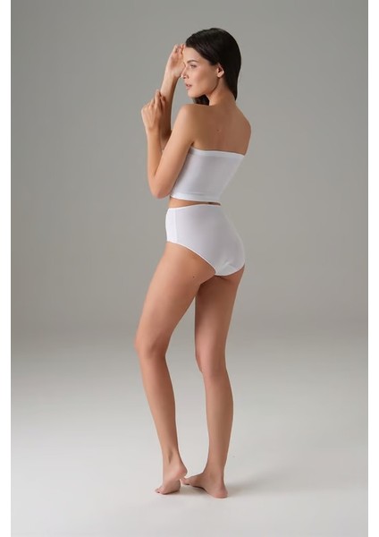 Kadın Pamuk Straplez Beyaz 9133 fiyatları