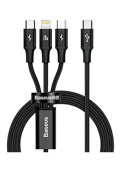 Rapid 3in1 20W 150 cm Şarj Kablosu