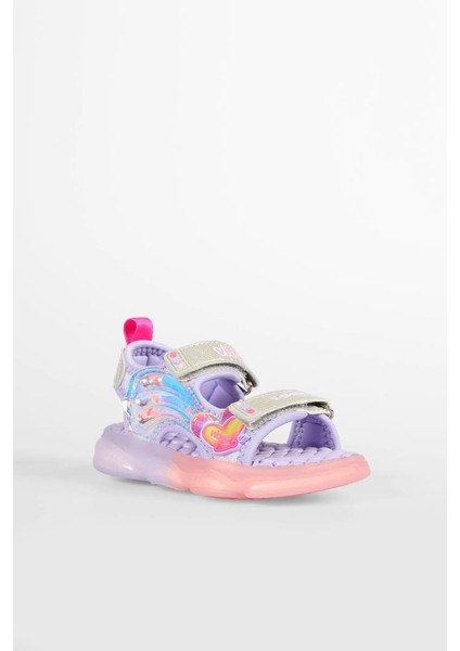 Can Işıklı Kız Çocuk Sandalet Fuşya fiyatları