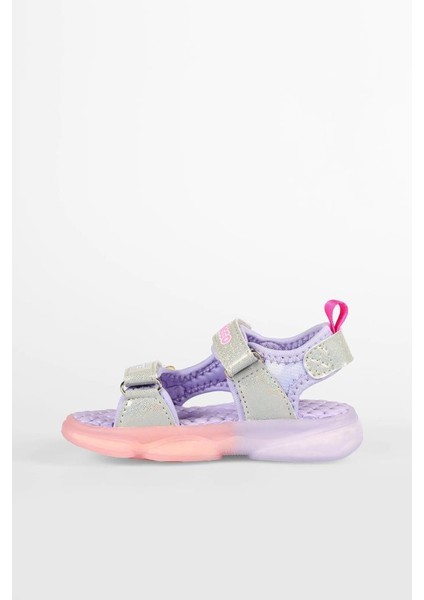 Can Işıklı Kız Çocuk Sandalet Fuşya modelleri