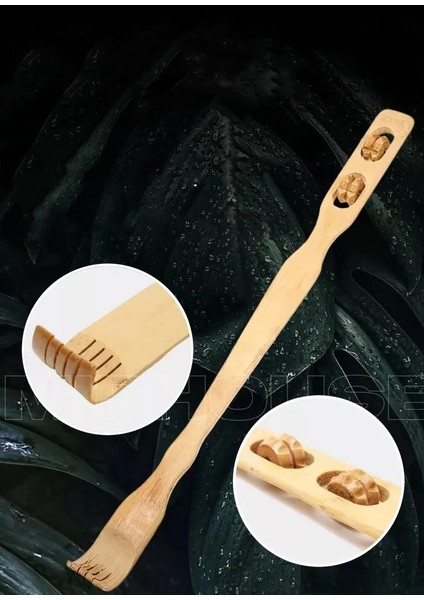 Masajlı Sırt Kaşıma Aparatı - Bambu Sırt Kaşıyıcı 2 Li Set 721765 fiyatları