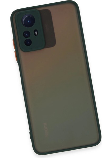 Xiaomi Redmi Note 12S Kılıf Montreal Silikon Kapak - Yeşil Dpmah