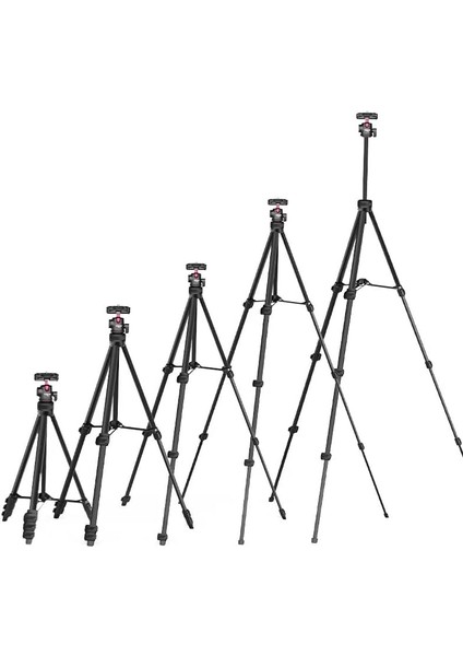 TT51 Alüminyum Alaşımlı Taşınabilir Tripod T089GBB1