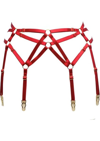 Sek Si Esnek Harness Jar Ti Yer Kırmızı L/xl