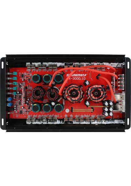 SX-3000.1D-1 Ohm 3000W Rms-Profesyonel-Bas Kumandalı-Mono Anfi
