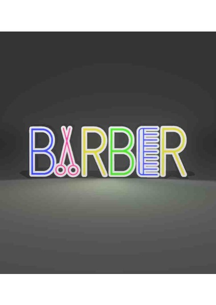 LED Işıklı Berber Kuaför modelleri