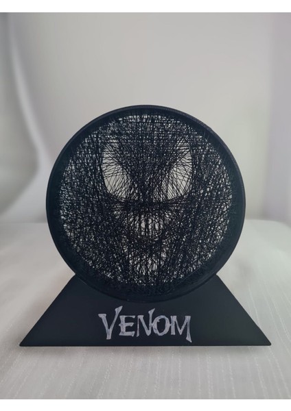 3D Vektörel Venom Figür/ Hediyelik Koleksiyon/ Masa Süsü/fanart