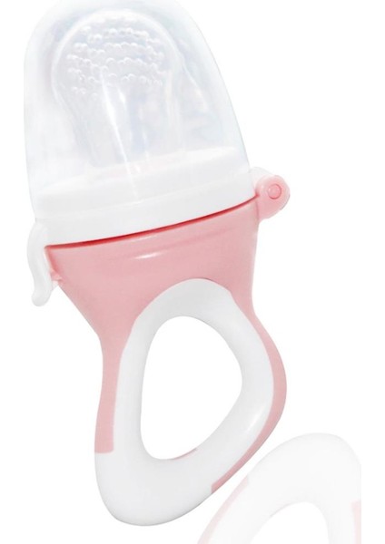 Silikon Uçlu Meyve Sebze Emziği 600 Pembe.glpzr
