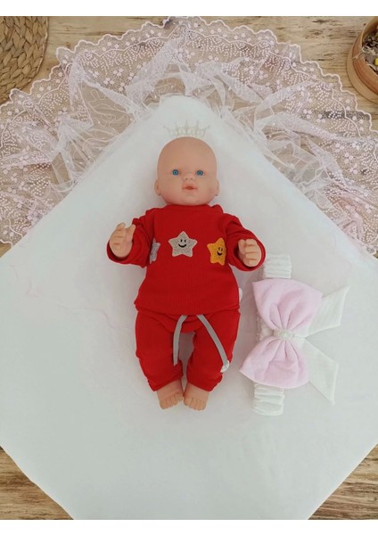 Bal Peteği My Princess Taç Nakış Inci Fiyonklu Dantel Duvaklı Delüks Kundak Bebek Battaniyesi Pembe indirimleri