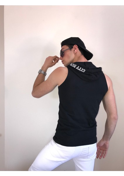 Unisex Kapüşonlu Baskılı T-Shirt modelleri