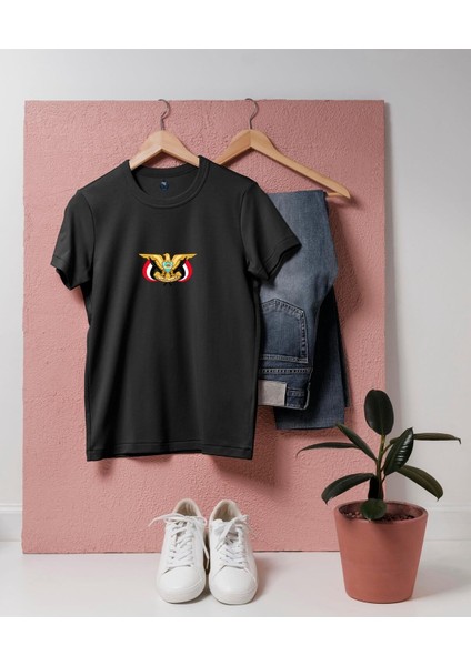 Oversize Republic Of Yemen / Yemen Cumhuriyeti Tasarım T-Shirt modelleri