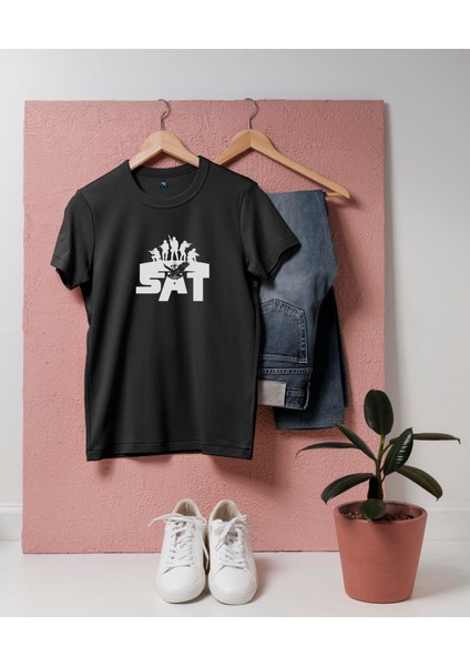 Oversize Sat - Sualtı Taaruz Komandosu 3 Tasarımlı T-Shirt