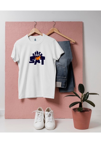 Oversize Sat - Sualtı Taaruz Komandosu 3 Tasarımlı Unisex T-Shirt