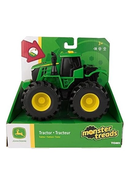 Deere Tomy Preschool 46656 Monster Treads Işık ve Ses Traktör, Yeşil