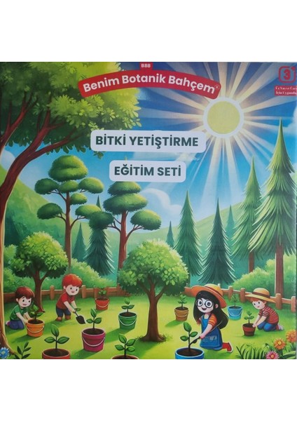 Botanik Bahçem Bitki Yetiştirme Eğitim Seti